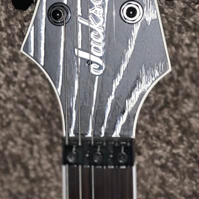 Jackson Pro Series Dinky DK Modern Ash FR6 - Ebony Fingerboard, Baked White  Floyd rose fishman electric guitar image 4