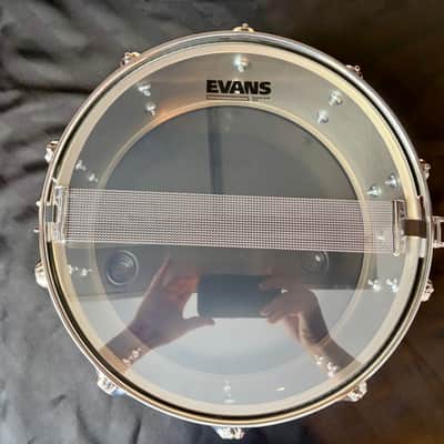 Ludwig 5.5" x 14"Heirloom Stainless Steel Snare Drum LSTL5514 image 6