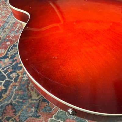 1969 Harmony Rocket I Model H53-1 Red Burst Made in USA Hard Case - 1969 image 16