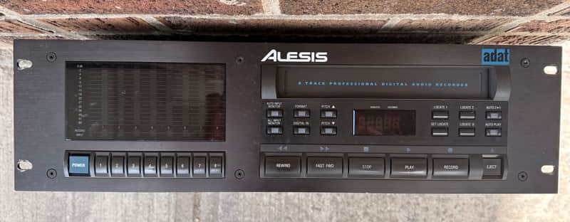Vintage Alesis ADAT 8-Track Professional Digital Audio Recorder – Tested & Working image 1