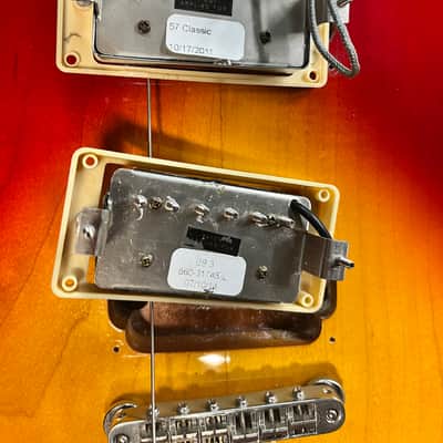 1995 Orville Licensed by Gibson LPS Les Paul Standard - Upgraded Gibson Burst Bucker 3 & '57 Classic Pickups - Made in Japan Pro Set Up w Perfect Frets/Action/Intonation image 17