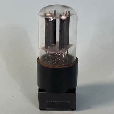 1960s RCA 6SN7GTB Vintage Black Plate Clear Top Preamp Tube! T269 image 3