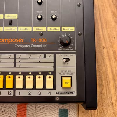Roland TR-808 Rhythm Composer 1982 - Black image 5