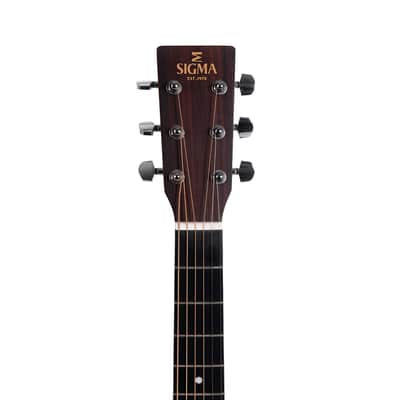 Sigma DMC-STE+ Dreadnought - Micarta Fingerboard, Natural image 2