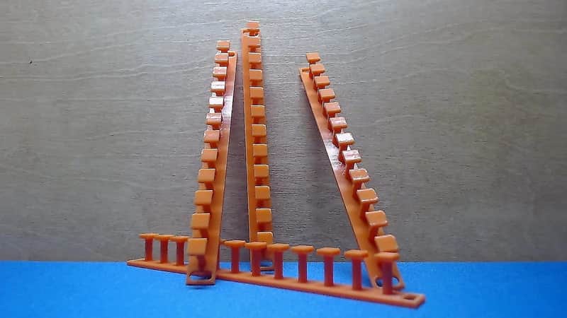 4-pack Eurorack cable tie panels image 1