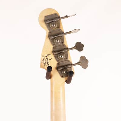 Fender Custom Shop Pino Palladino Signature Precision Bass Relic Fiesta Red over Desert Sand image 14
