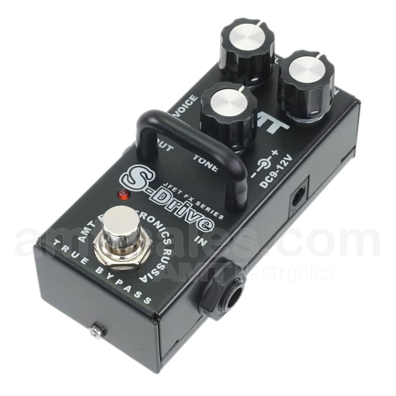 AMT Electronics S-Drive Mini | Soldano Emulation JFET Distortion Pedal. New with Full Warranty! image 1
