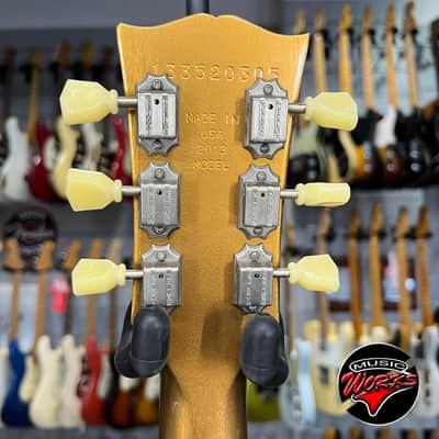 Gibson   Les Paul 1952 Tribute Reissue   2013 Limited Edition 400 Pz Bullion All Gold image 5