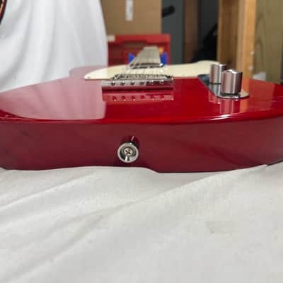 Fender American Standard Telecaster Tele Crimson Red Electric Guitar - Pickups have been Replaced with Seymour Duncan APTL-1/APTR-1 image 18