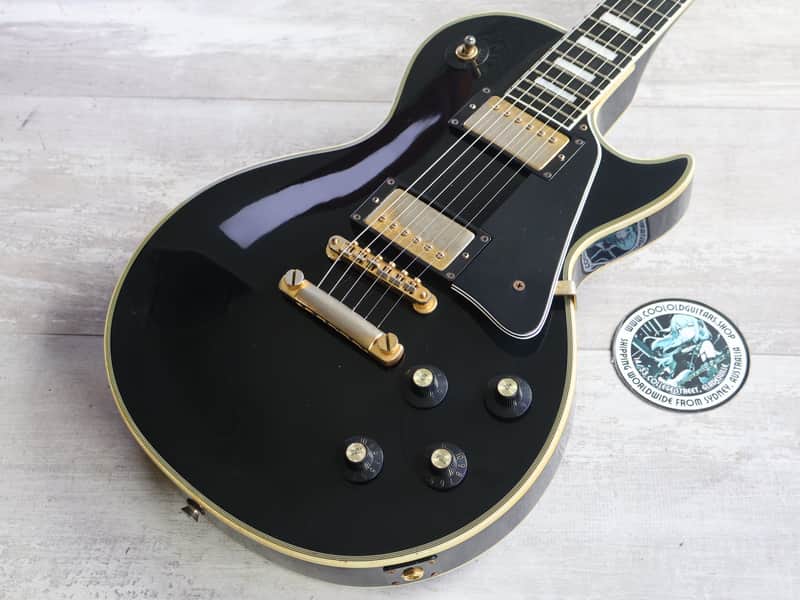 1990's Greco EGC '50's Reissue Les Paul Custom (Ebony) image 1