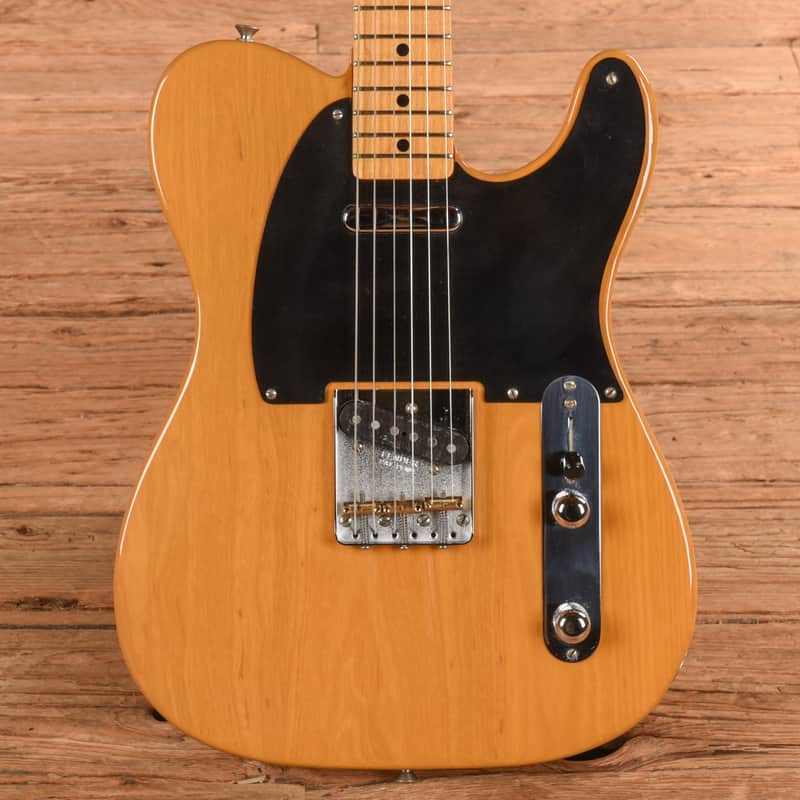 Fender '52 Telecaster Fullerton Reissue Butterscotch Blonde 1982 image 1
