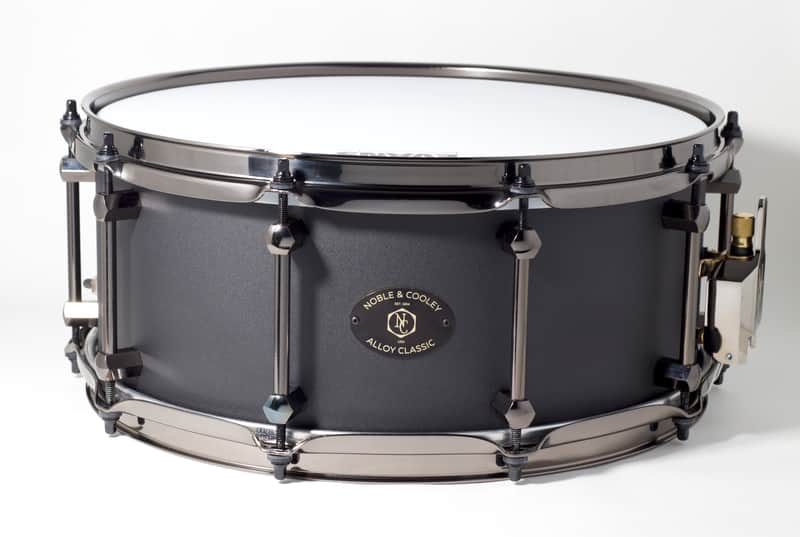 Noble & Cooley Alloy Classic Snare Drum 14x6 Black Powder Coated