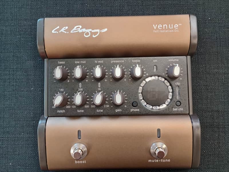 LR Baggs Venue DI Acoustic Guitar Preamp/DI/EQ/Tuner image 1
