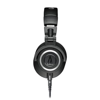 Audio-Technica ATH-M50x Professional Studio Monitor Headphones, Black image 2