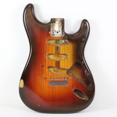 1979 Vintage Fender Stratocaster Sunburst BODY S9 Serial 1970s CBS Era USA Strat image 1