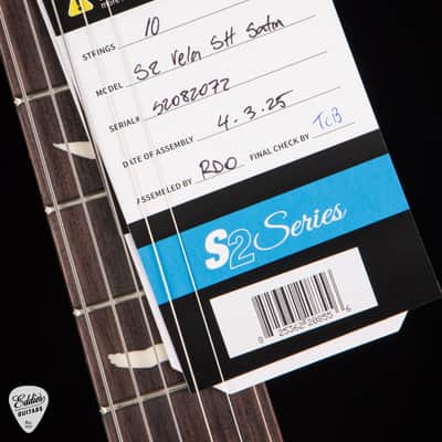 PRS S2 Vela Semi Hollow Satin - Pearl White image 16