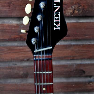 Very rare Hagstrom Kent PB-24G 1963 Blue Made In Sweden David Bowie image 3