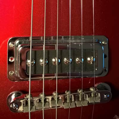 Guild DeArmond M-68 -- 2001; Red Sparkle Finish; Brand New Vintage-Style PUs & Chrome Dome Knobs image 22