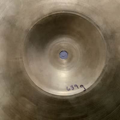 Zildjian 15" A. Transition Stamp Hi-Hat Cymbals (Pair) 1946 - 1953 - Traditional image 7