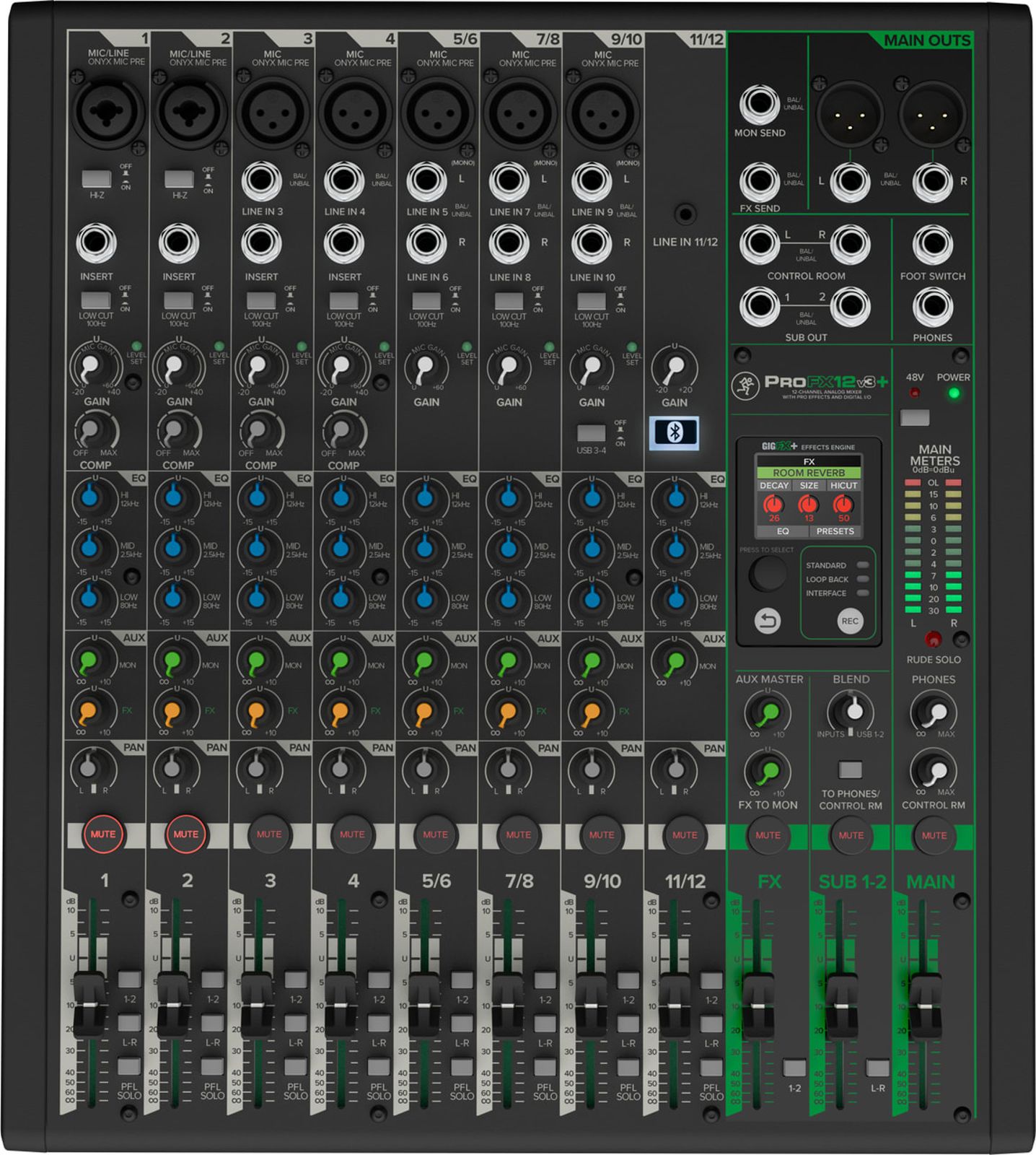 mackie PROFX12V3 アナログミキサー 12チャンネル Amazon.com: Mackie ProFX12v3 12-Channel Sound Reinforcement Mixer