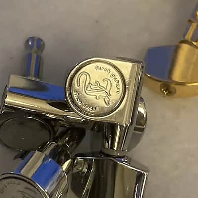 20 x Furch guitar and bass tuners gold black chrome for repair luthier upgrade image 2