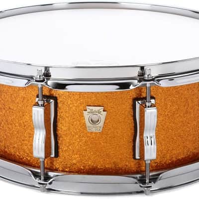 Ludwig *Pre-Order* Classic Maple 5x14" Gold Sparkle Kit Snare Drum | Made in the USA | NEW | Special Order | Authorized Dealer image 1