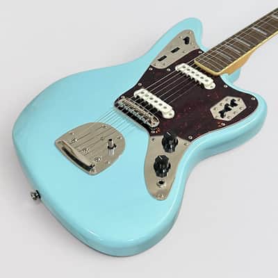Fender Squier Classic Vibe '70s Jaguar FSR Limited-Edition Electric Guitar - Daphne Blue image 10