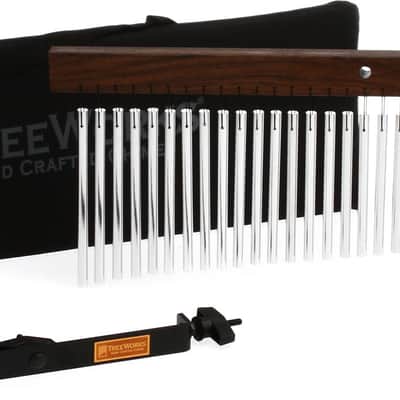 Treeworks TRE35kit Chimes Combo Kit - 35-bar Single Row with Mount and Bag image 1