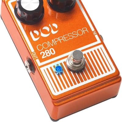 Mint DOD by Digitech Compressor 280 Analog Compressor electric  guitar Effect Pedal image 9