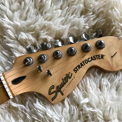 2002 Fender Squier Standard Stratocaster 20th Anniversary Electric Guitar image 4