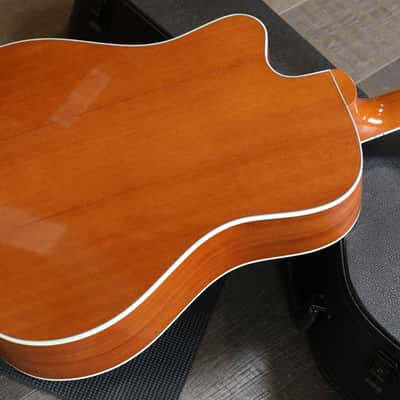 Minty! 2024 Gibson Hummingbird Standard EC Acoustic Guitar Lightburst + OHSC image 13