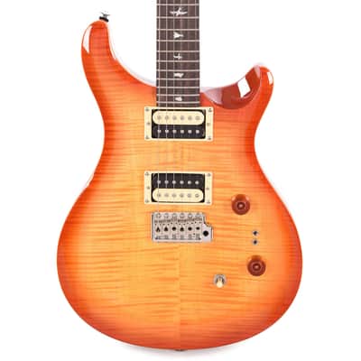 2022 PRS SE Custom 24-08 Electric Guitar - Vintage Sunburst image 2