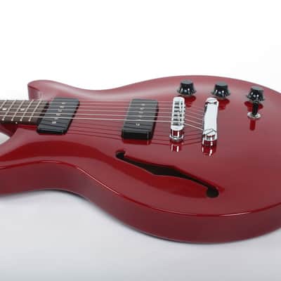 Hamer Artist Mahogany with Fralin P90s, Red Transparent (2000) image 4