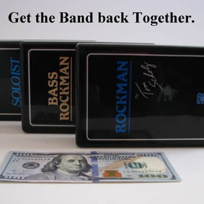 (1) Tom Scholz R&D Rockman Model II B Guitar Headphone Effects Amplifier image 1