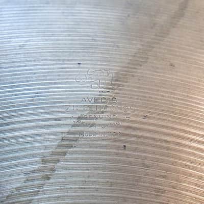 1960s Zildjian 18'' Thin Crash Cymbal image 4