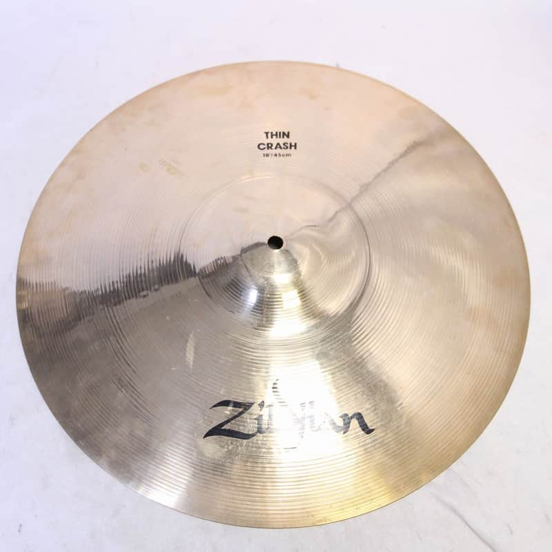 ZILDJIAN 90s A. Zildjian Thin Crash Brilliant 18-inch 1362g Zildjian Crash Cymbal (08/14) image 1