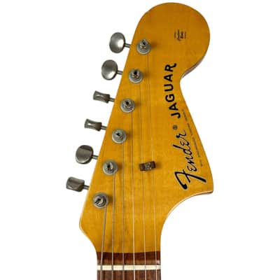 Fender Japan 66 Reissue Jaguar 1997-2000 - Blue Repaint image 11