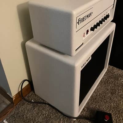 Friedman JEL-20 Jake E. Lee Signature 2-Channel 20-Watt 1x12" Guitar Amp Half Stack 2025 Rare White! image 3