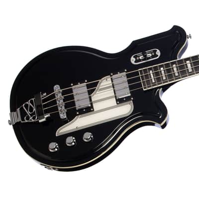 Airline Guitars MAP Bass Short Scale Black image 3