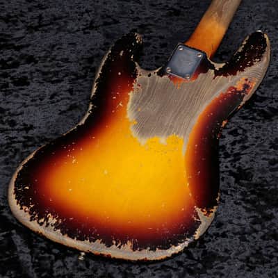 FENDER CUSTOM SHOP Master Built Series 60 JAZZ BASS Heavy Relic by Dale Wilson Sunburst [DW2068] (03/18) image 11