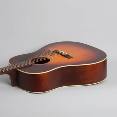 Iris  DF Flat Top Acoustic Guitar, ser. #268, black tolex hard shell case. image 7