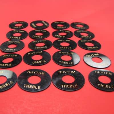 Lot of (20) Les Paul Style Pickup Selector Rings image 2