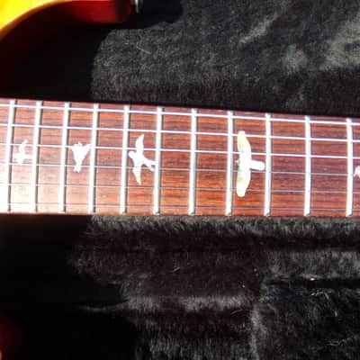 1996 PRS Custom 24 - Santana Yellow, '10' Top, excellent condition image 5