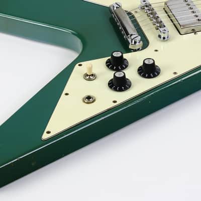 1981 Gibson Flying V BAHAMA BLUE w Original Case | Vintage Mahogany Vee! CUSTOM COLOR VERY RARE image 22