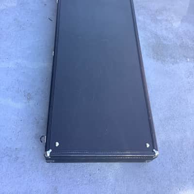 Vintage 1968 Gibson Les Paul or SG Rectangular Hardshell Case - Black with Yellow Interior image 6