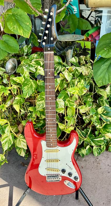 Samick S Style Red Electric Guitar image 1