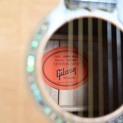 Gibson SJ-200 M Quilt Limited Edition (2013) 2013 - Natural image 20