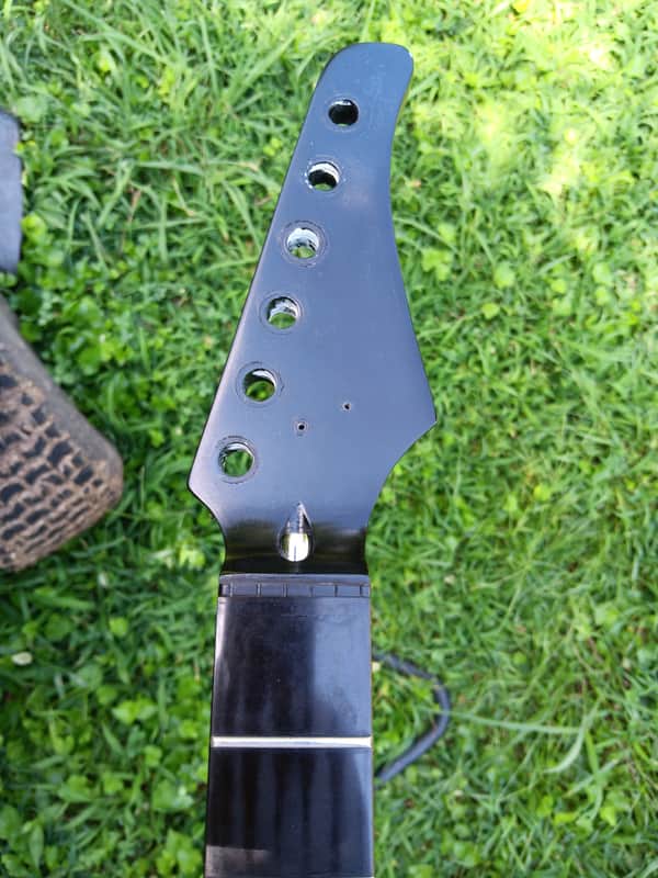 Modulus Graphite strat Tele neck project image 1