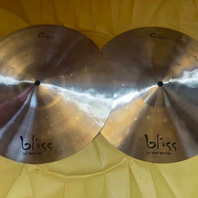 Dream Cymbals 14" Bliss Series Hi-Hat Cymbals (Pair) - Traditional image 1