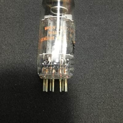 GE 12BH7A Short Plate Amp AUDIO VACUUM TUBE TESTED STRONG VINTAGE 9.5084-C image 3